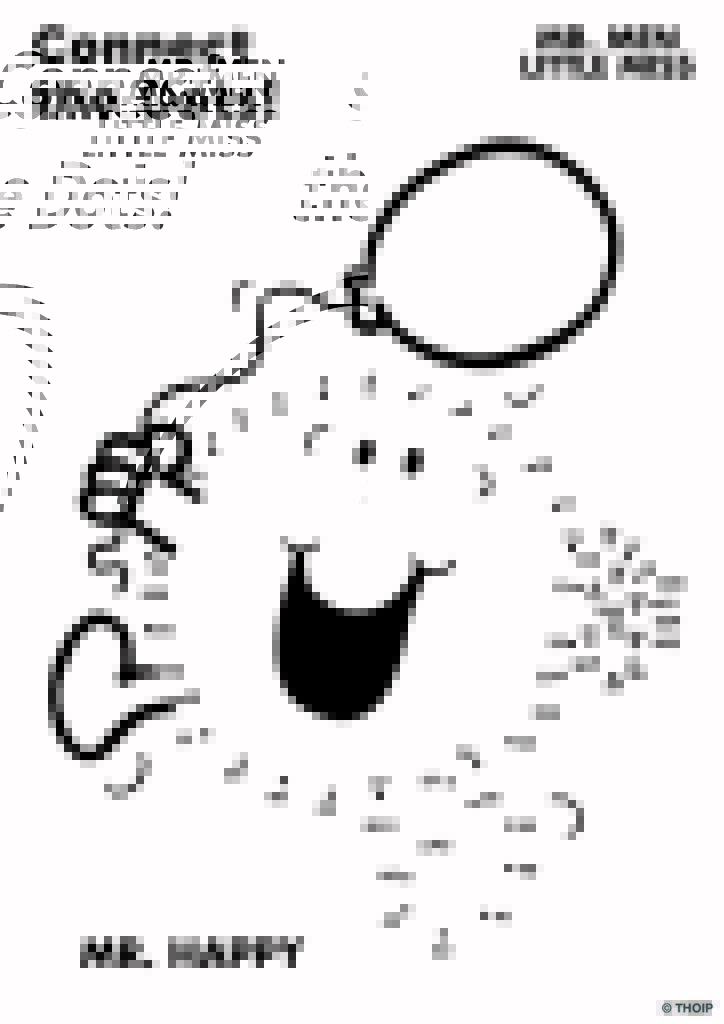 mr-men-little-miss-dot-to-dot for Just A Dot Not A Lot Free Printable Mr Men Little Miss dot-to-dot for Just A Dot Not A Lot Free Printable