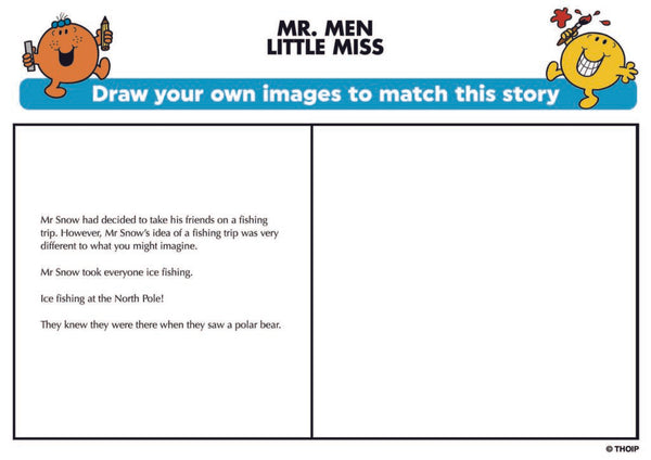 Draw your own Mr Men story