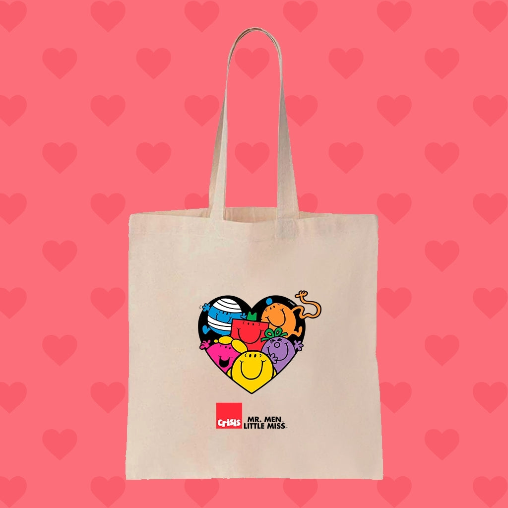 Mr. Men Little Miss Valentine's Day Tote Bag – Collaboration wit