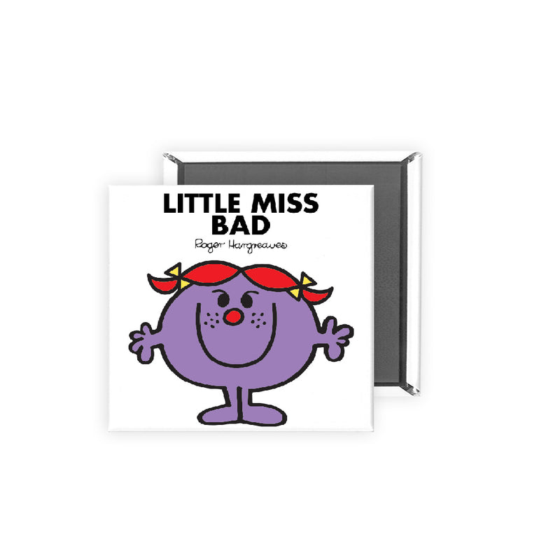 Little Miss Bad Square Magnet