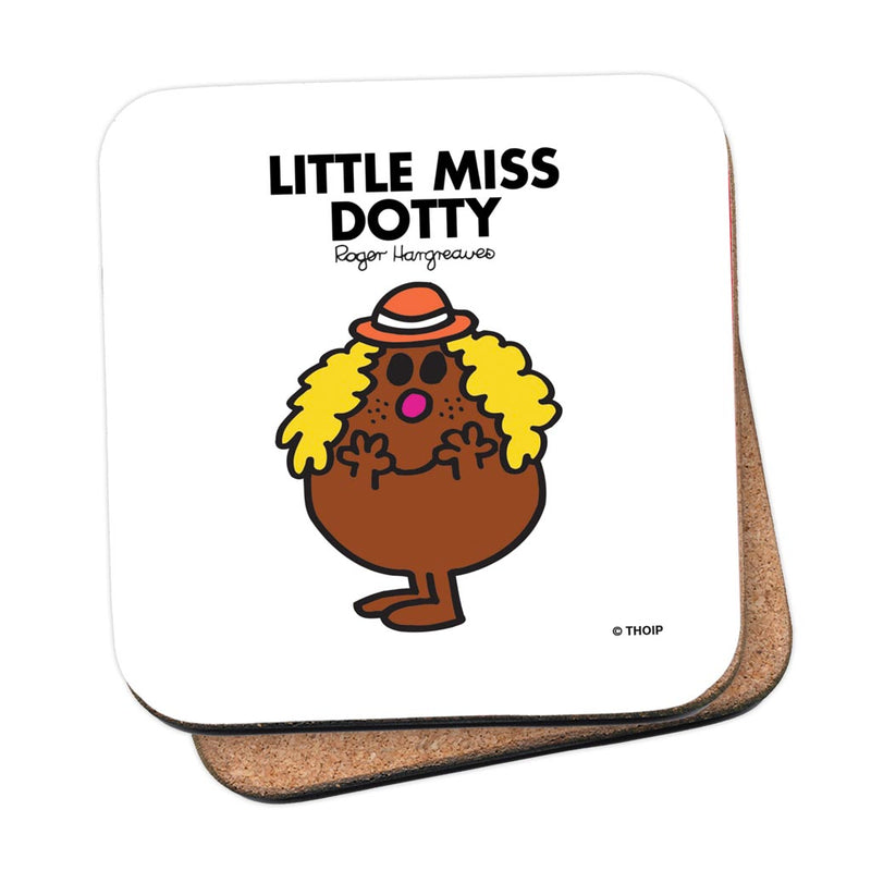 Little Miss Dotty Cork Coaster