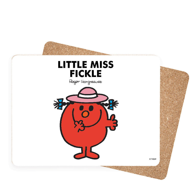 Little Miss Fickle Cork Placemat