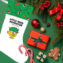 Little Miss Inventor Christmas Stocking