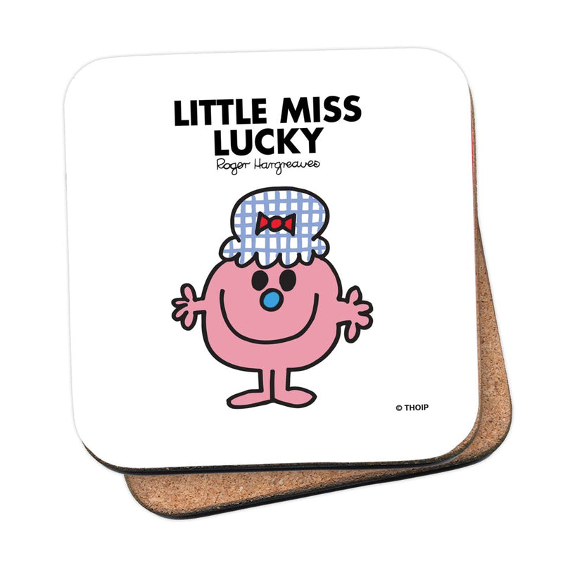 Little Miss Lucky Cork Coaster
