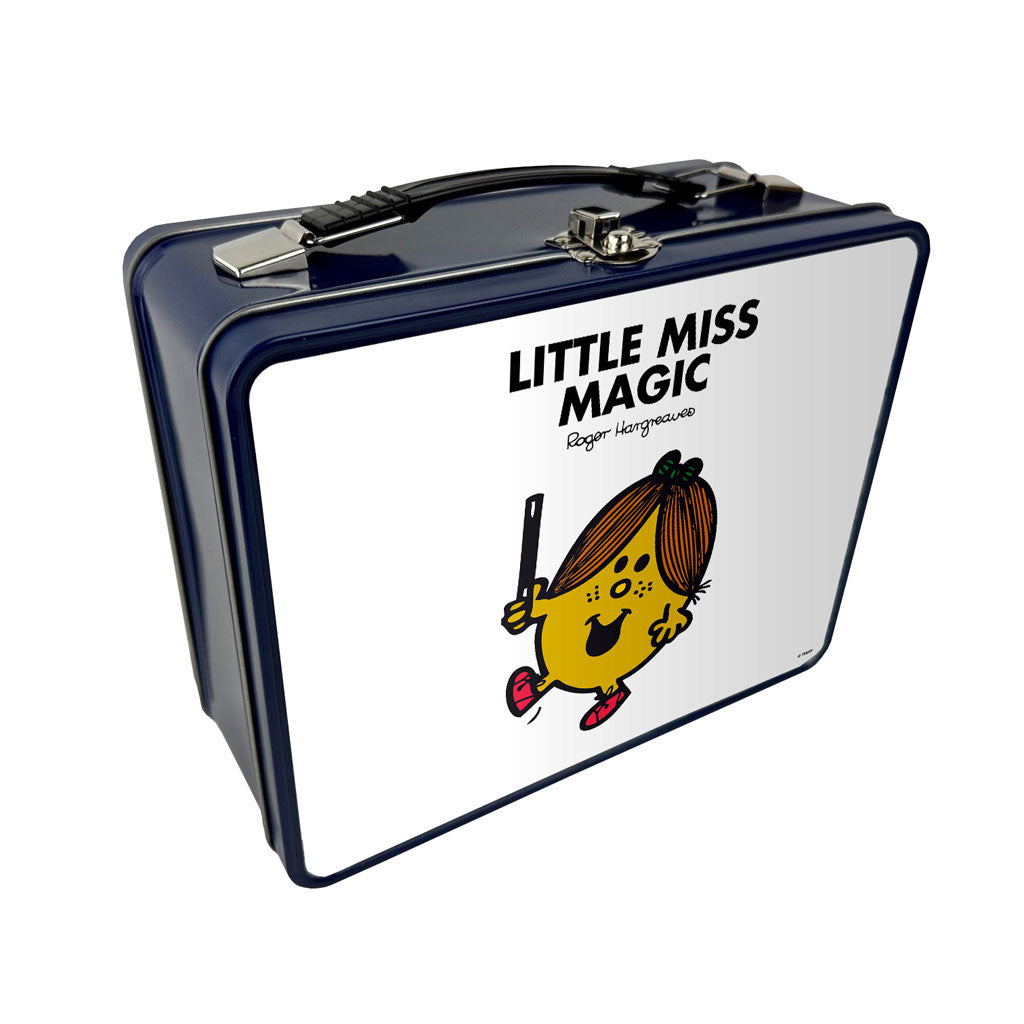 Magic Personalised Metal Box Lunch Miss Little