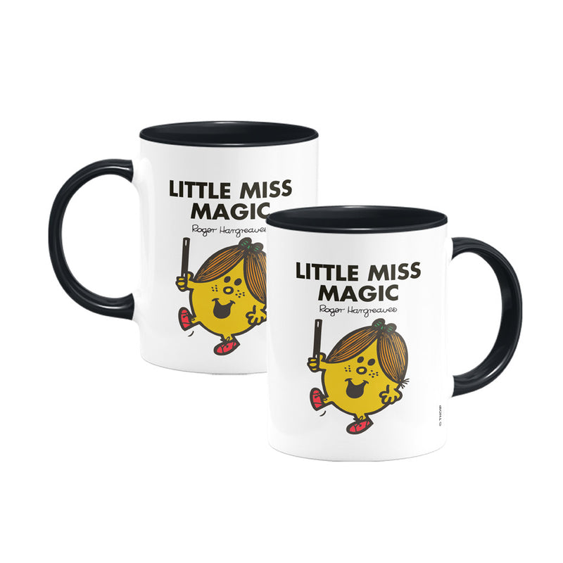 Little Miss Magic Large Porcelain Colour Handle Mug