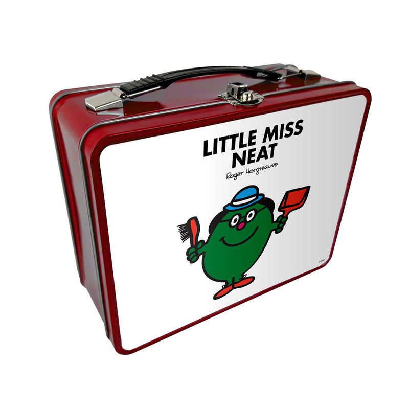 Little Miss Neat Metal Lunch Box