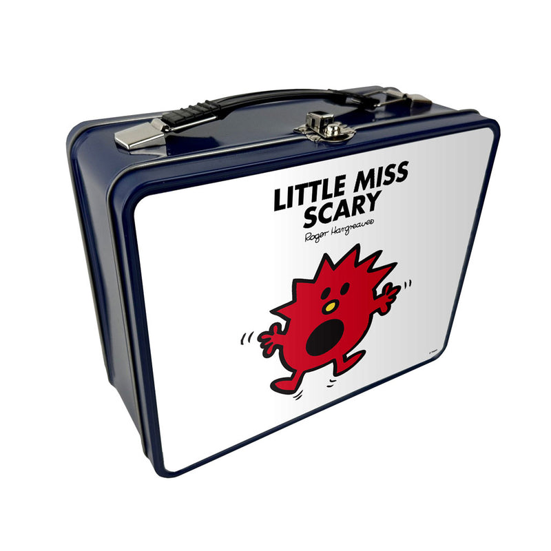Little Miss Scary Metal Lunch Box