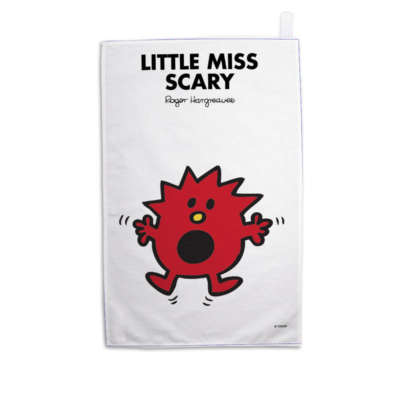 Little Miss Scary Tea Towel