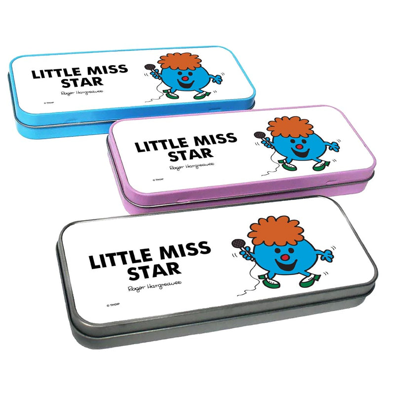 Little Miss Star Pencil Case Tin