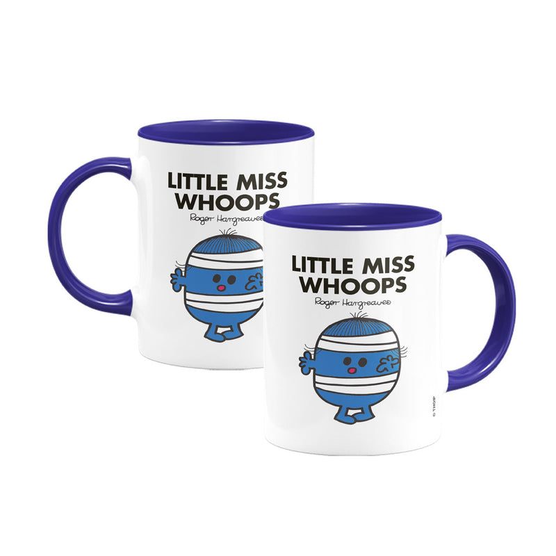 Little Miss Whoops Large Porcelain Colour Handle Mug