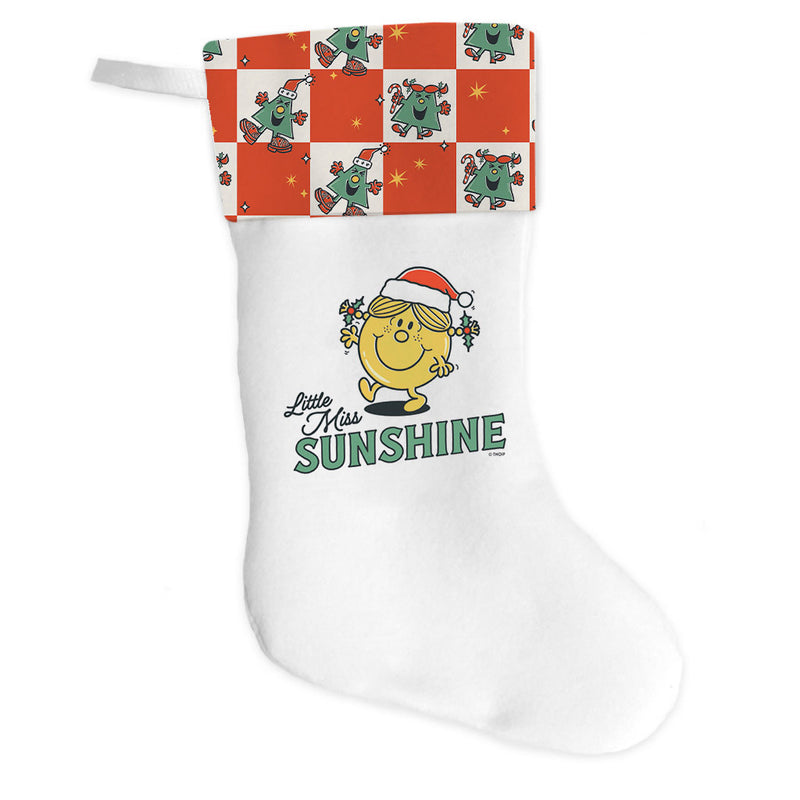 Little Miss Sunshine Christmas Stocking