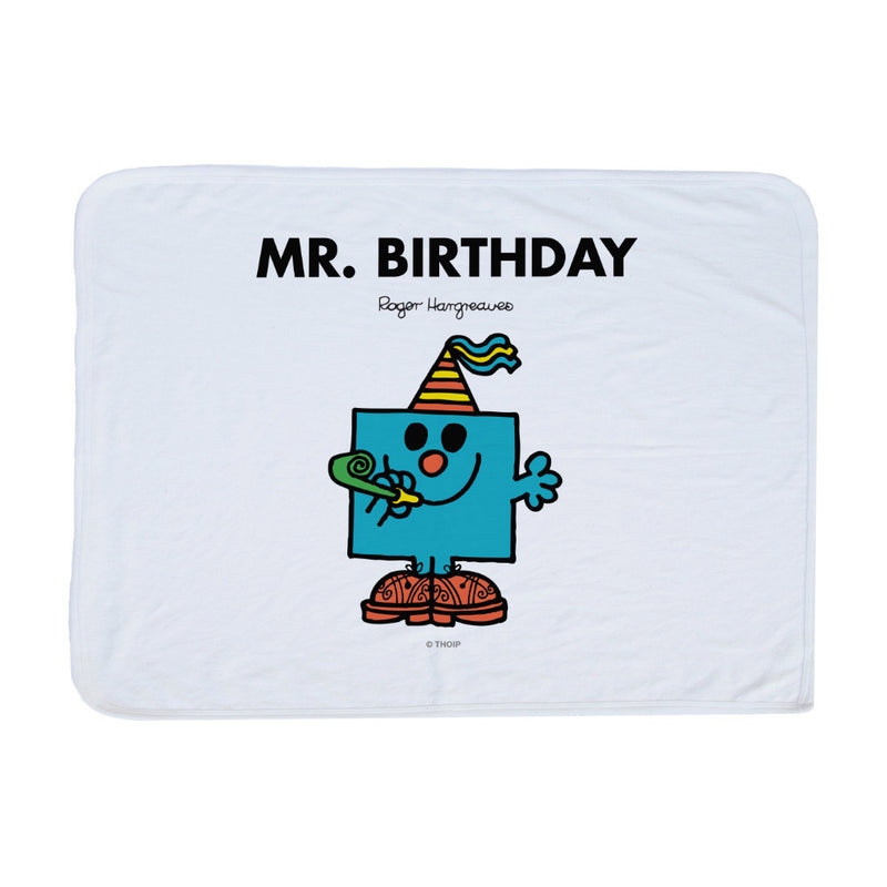 Mr. Birthday Blanket
