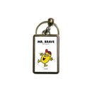 Mr. Brave Metal Keyring