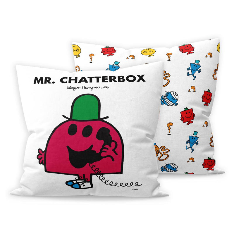 Mr. Chatterbox Micro Fibre Cushion