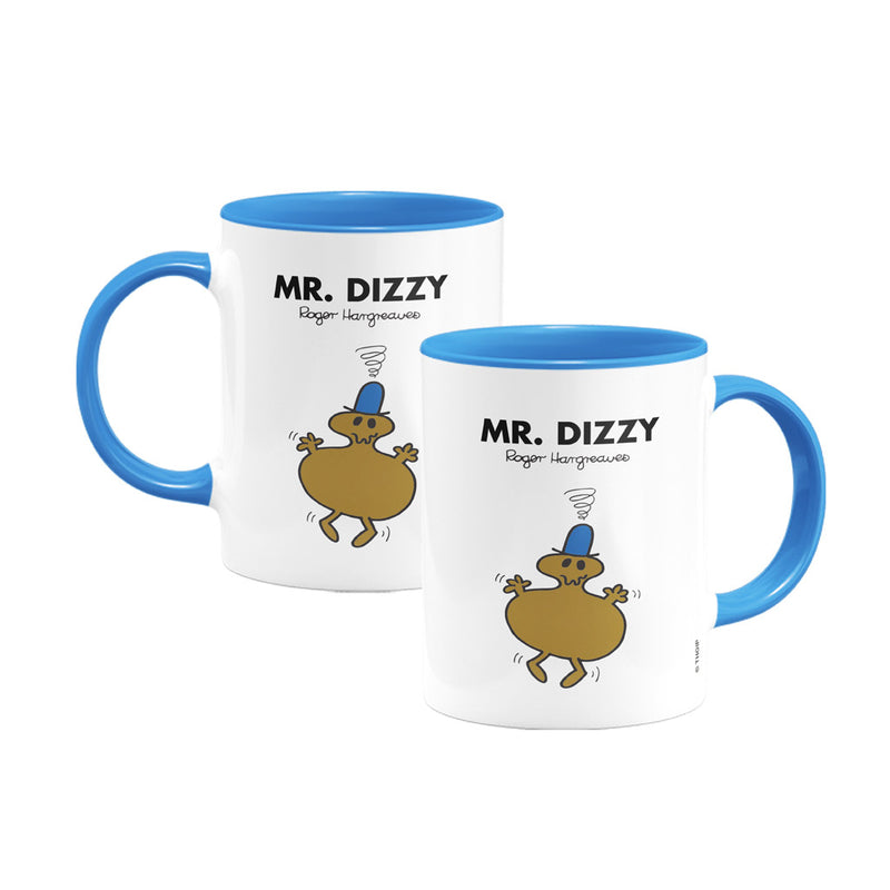 Mr. Dizzy Large Porcelain Colour Handle Mug