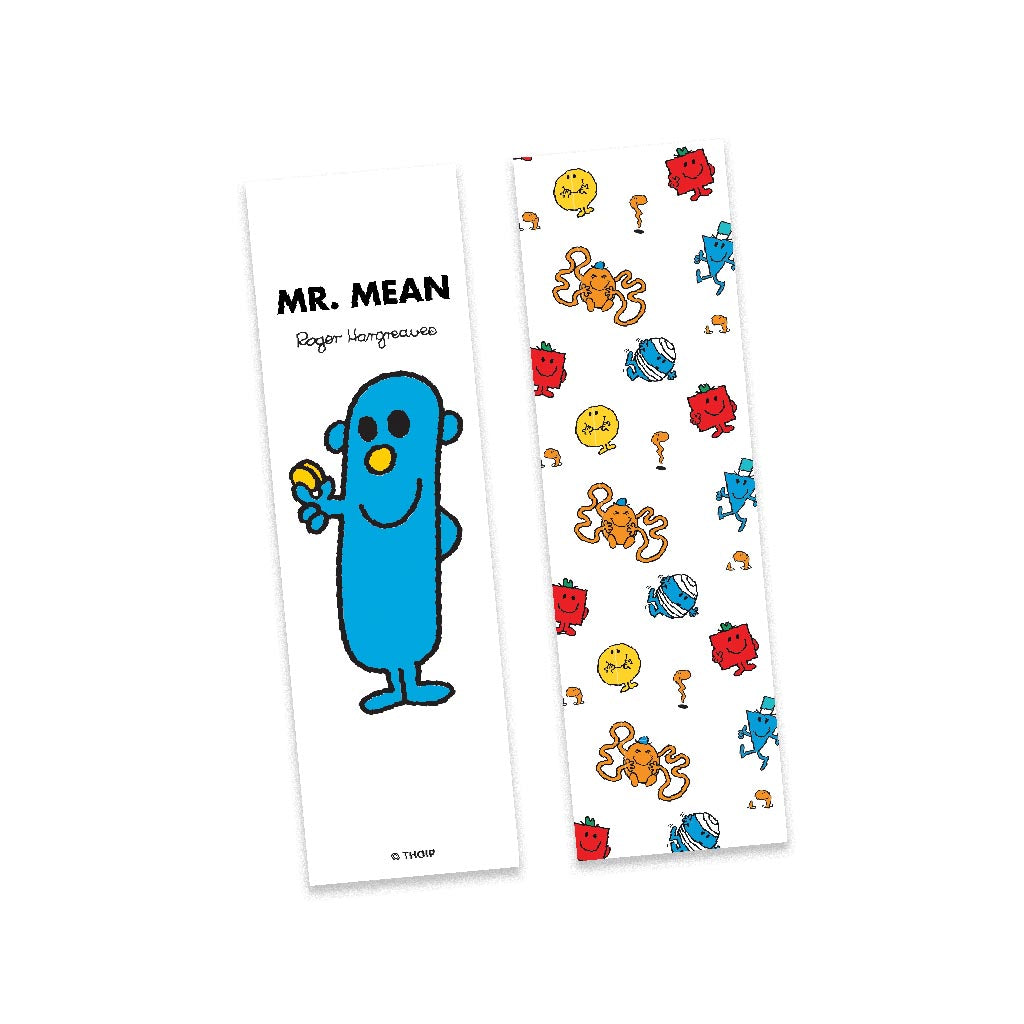 Personalised Mr Mean Bookmark