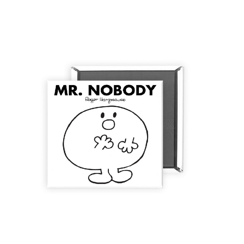 Mr. Nobody Square Magnet
