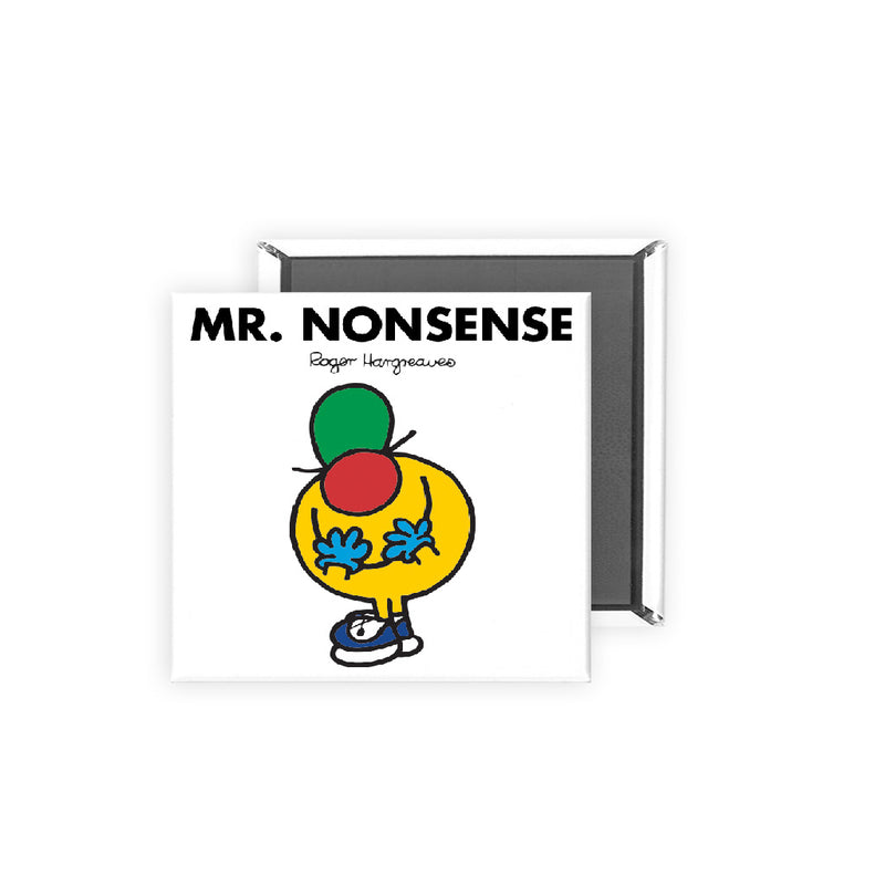 Mr. Nonsense Square Magnet