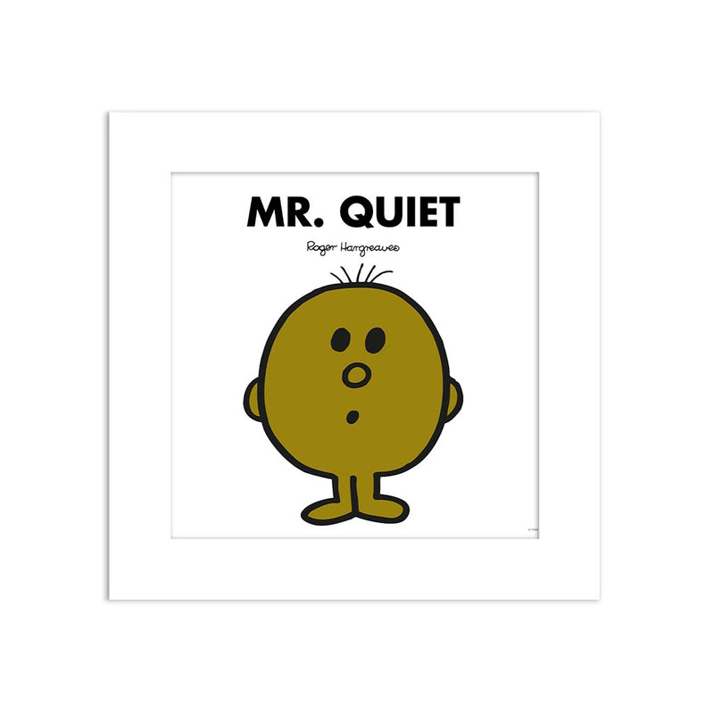 Mr. Quiet Art Print