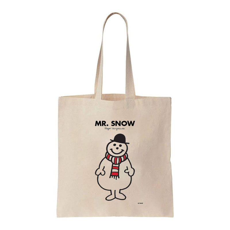 Mr. Snow Long Handled Tote Bag