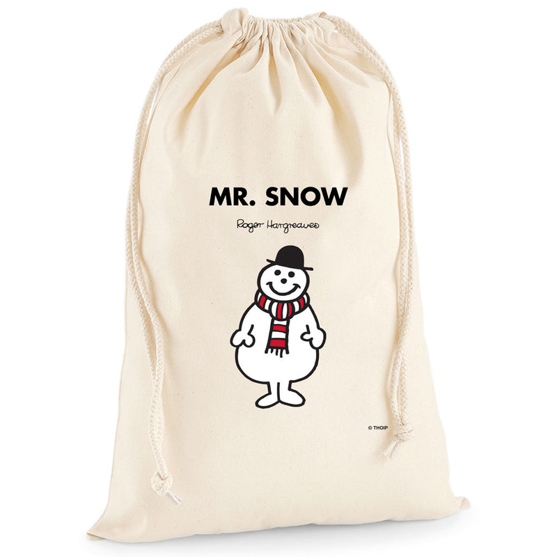 Mr. Snow Laundry Bag
