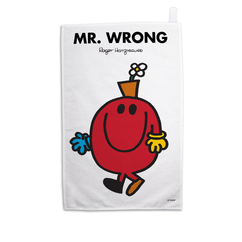 Mr. Wrong Tea Towel