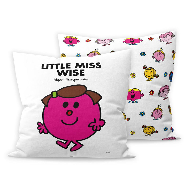 Little Miss Wise Micro Fibre Cushion