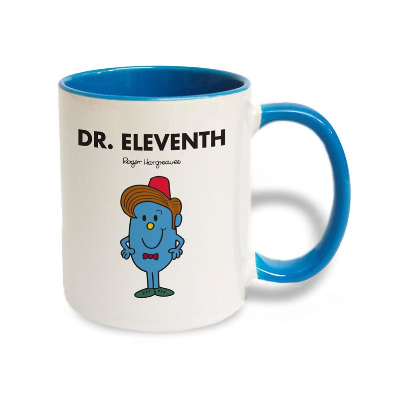 The Doctors Large Porcelain Colour Handle Mug Set (Dr. Eleventh)