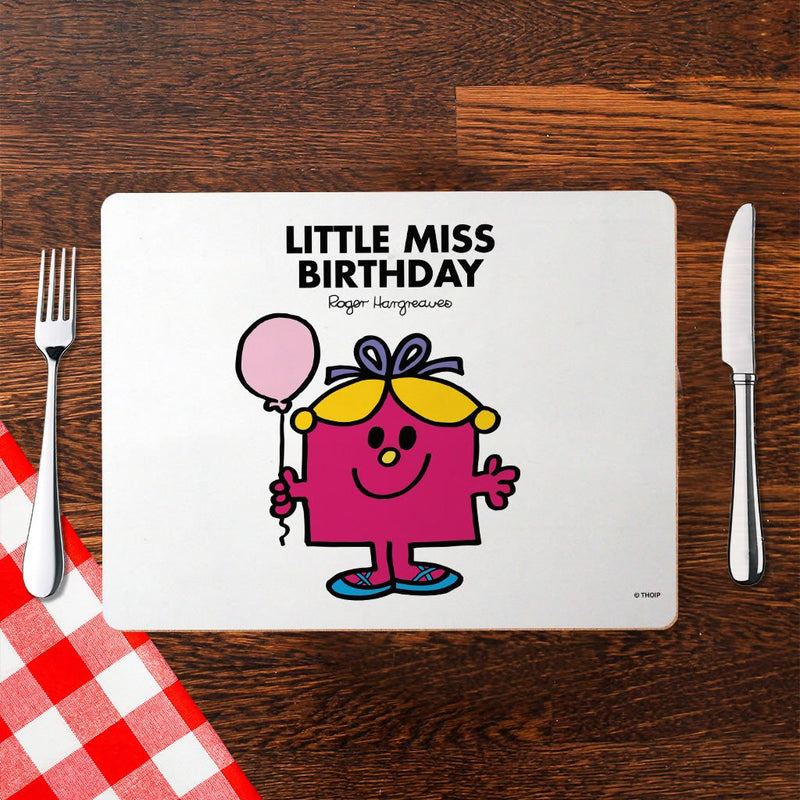 Little Miss Birthday Cork Placemat (Lifestyle)