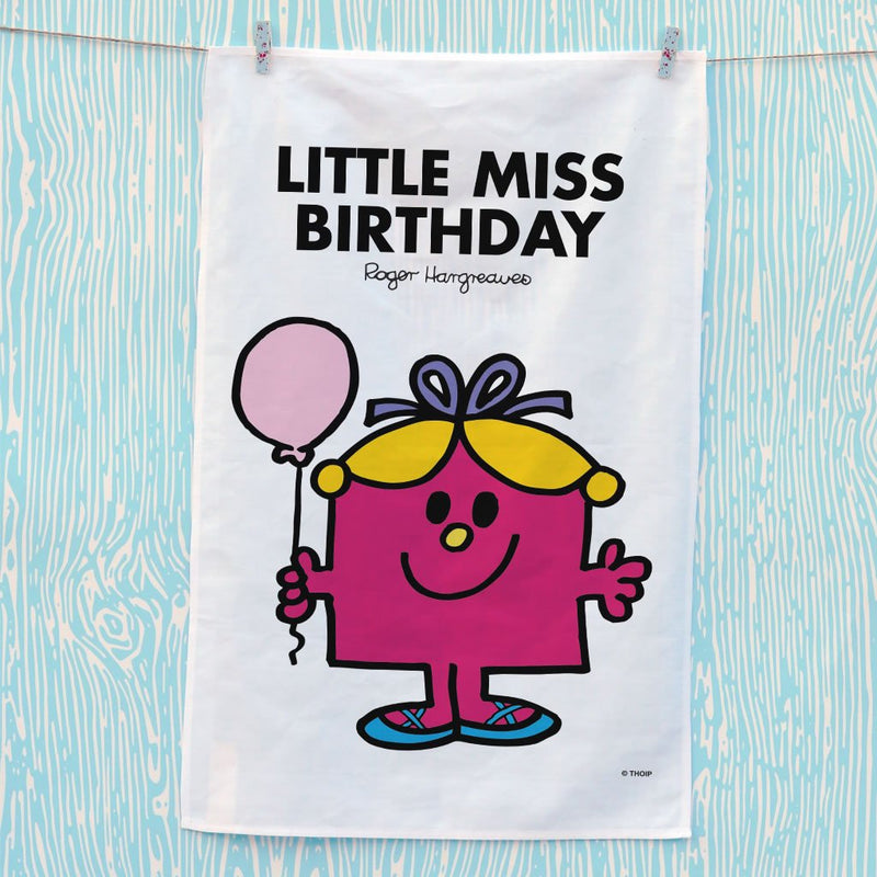 Little Miss Birthday Tea Towel (Lifestyle)