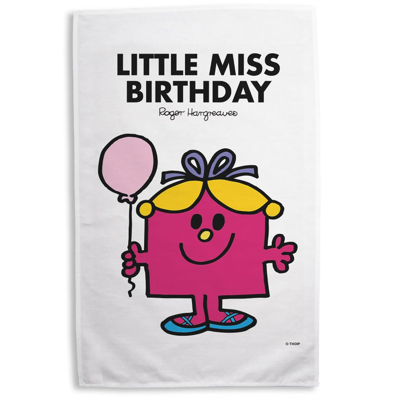 Little Miss Birthday Tea Towel