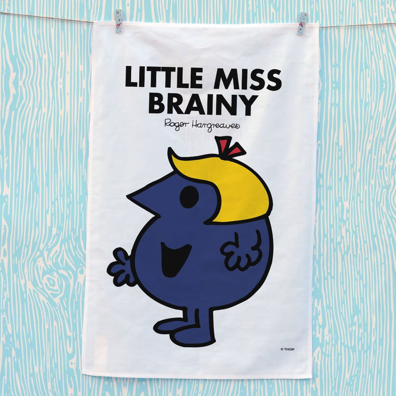 Little Miss Brainy Tea Towel (Lifestyle)