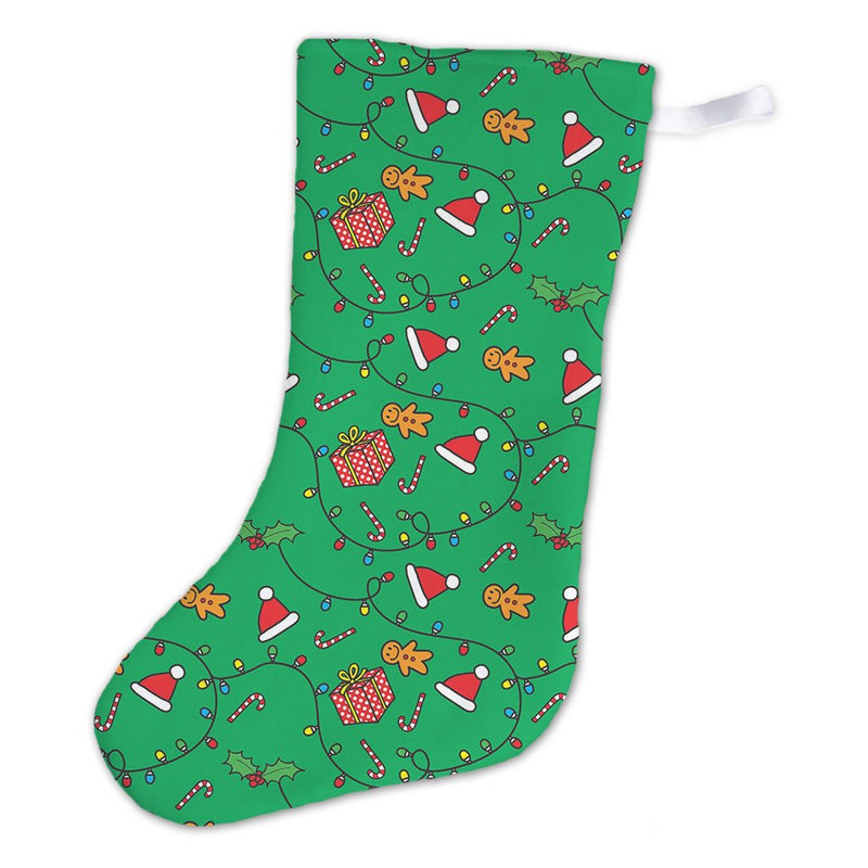 Little Miss Busy Christmas Stocking (Back)