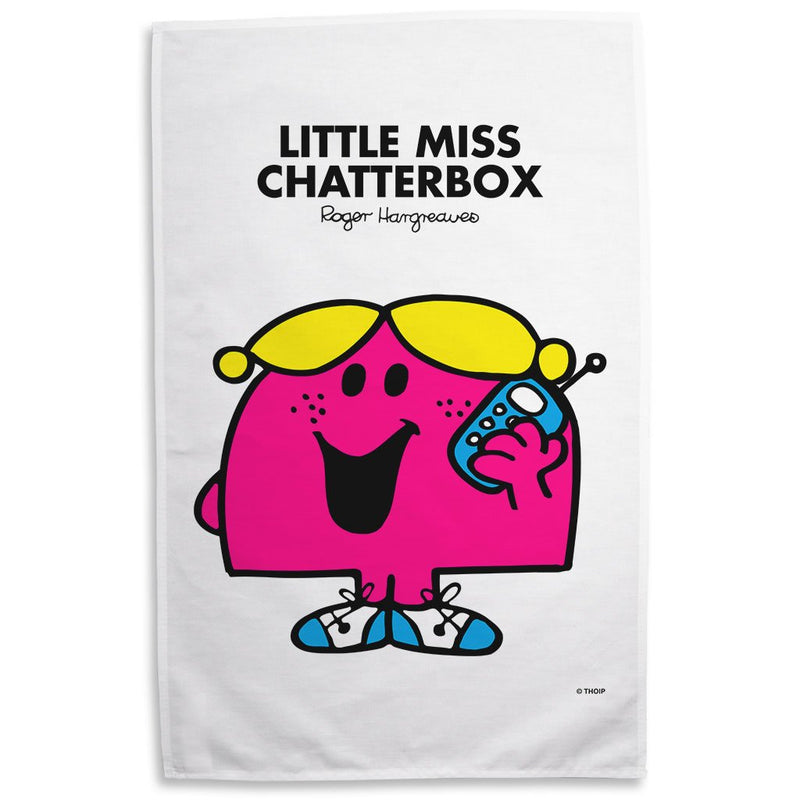 Little Miss Chatterbox Tea Towel