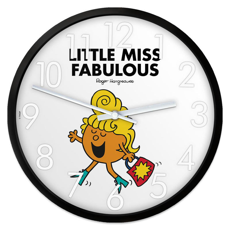 Little Miss Fabulous Personalised Clock