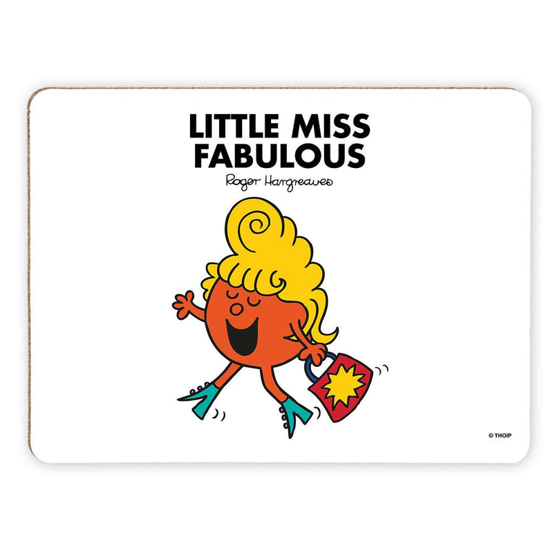 Little Miss Fabulous Cork Placemat