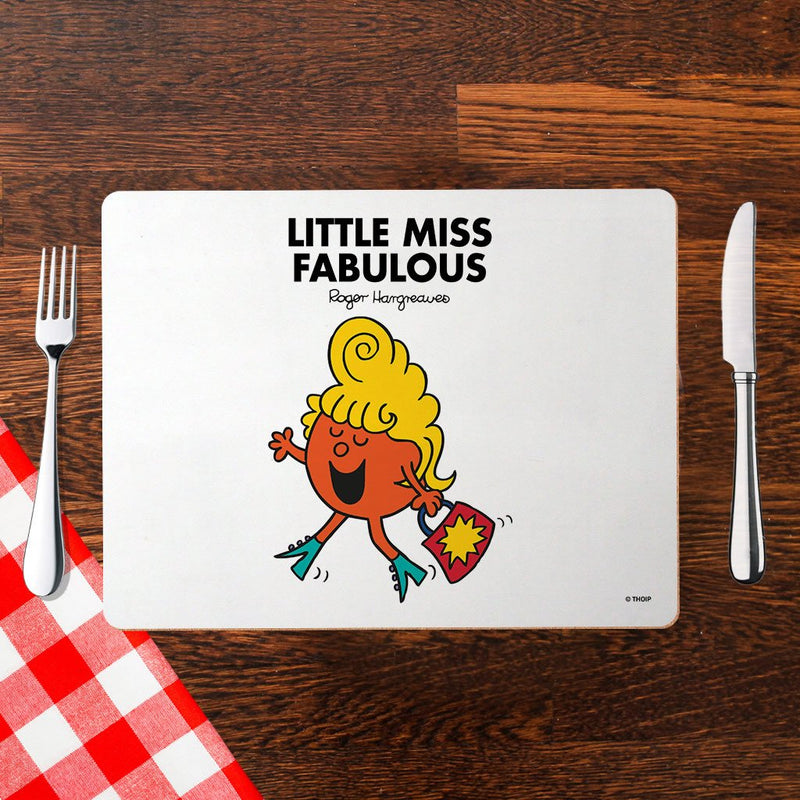 Little Miss Fabulous Cork Placemat (Lifestyle)