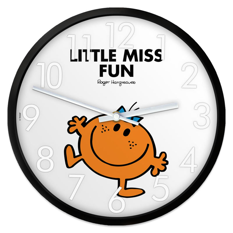 Little Miss Fun Personalised Clock
