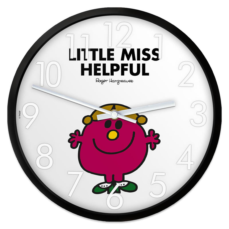 Little Miss Helpful Personalised Clock