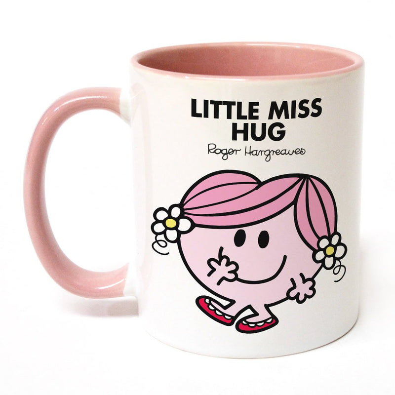 Little Miss Hug Large Porcelain Colour Handle Mug