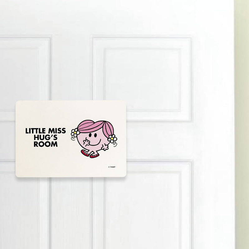 Little Miss Hug Door Plaque (Lifestyle)