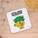 Little Miss Inventor Cork Coaster