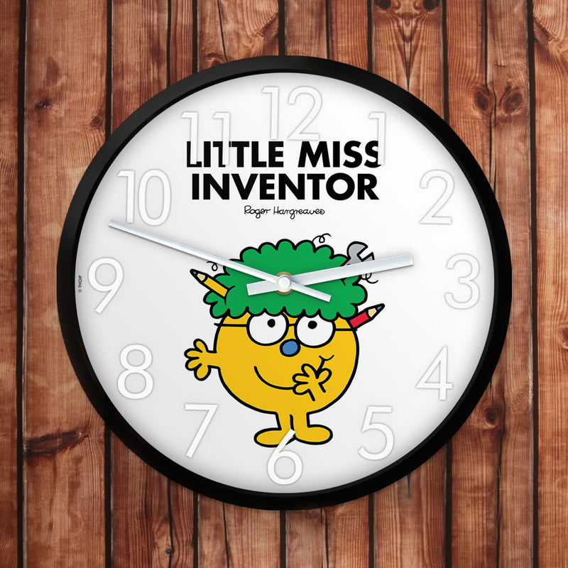 Little Miss Inventor Personalised Clock (Lifestyle)