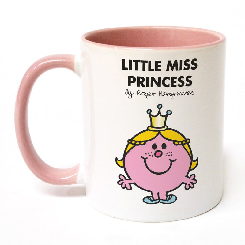 Little Miss Princess Large Porcelain Colour Handle Mug