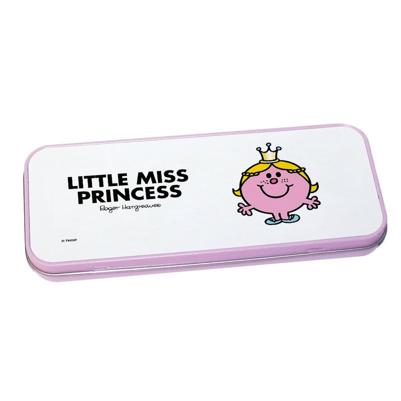 Little Miss Princess Pencil Case Tin (Pink)