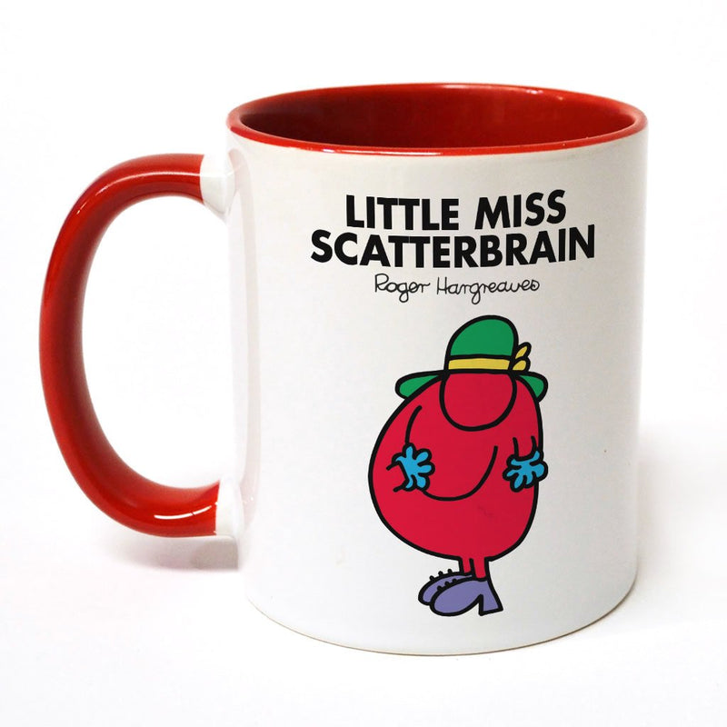 Little Miss Scatterbrain Large Porcelain Colour Handle Mug