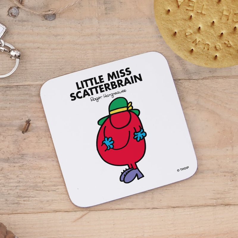 Little Miss Scatterbrain Cork Coaster (Lifestyle)