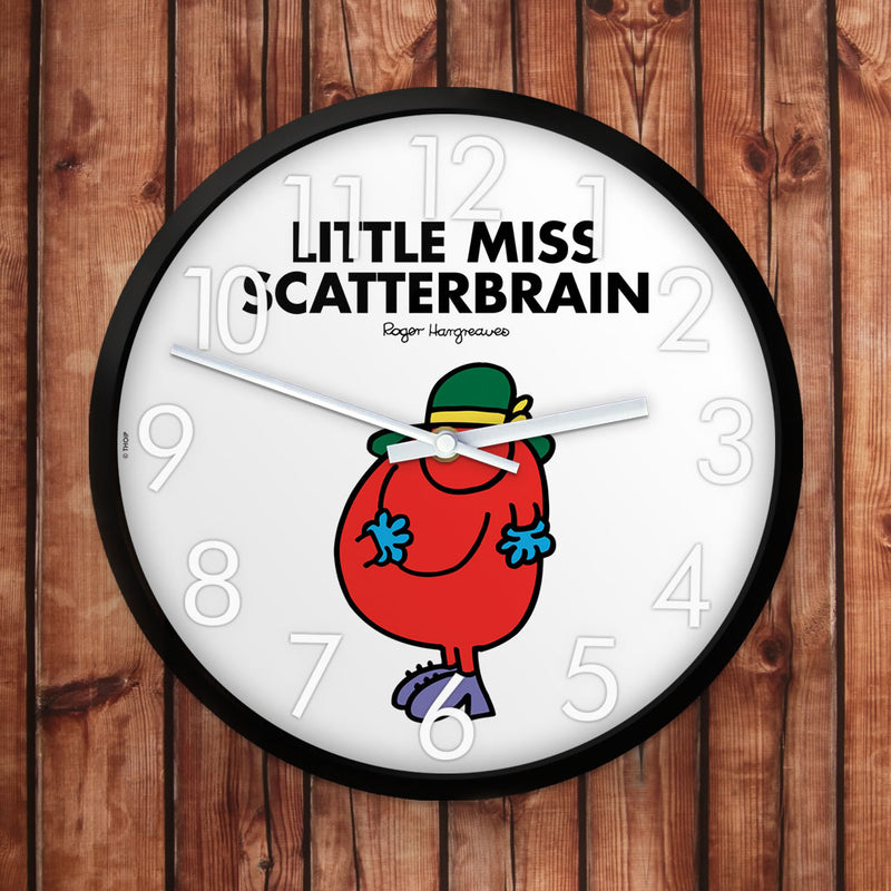Little Miss Scatterbrain Personalised Clock (Lifestyle)