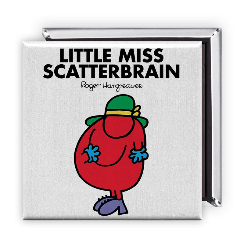 Little Miss Scatterbrain Square Magnet